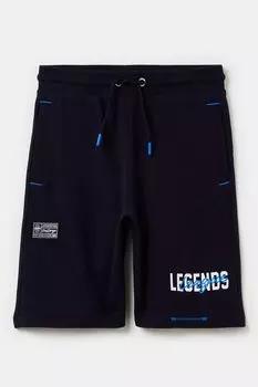 Шорты хлопковые на кулиске с принтом OVS