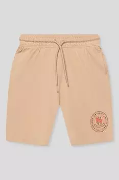 Шорты хлопковые на кулиске с принтом OVS