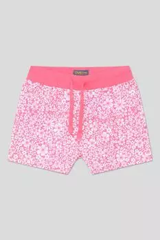 Шорты хлопковые на кулиске с принтом OVS