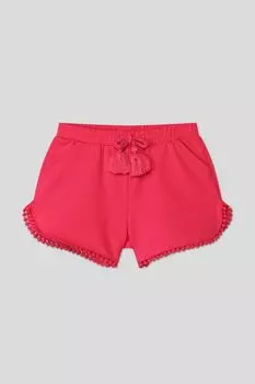 Шорты хлопковые с декоративной отделкой Mayoral