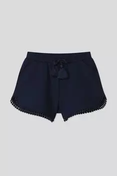 Шорты хлопковые с декоративной отделкой Mayoral