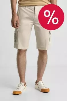 Шорты хлопковые с карманами Bugatti