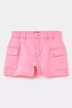 Шорты хлопковые с карманами на кнопках OVS