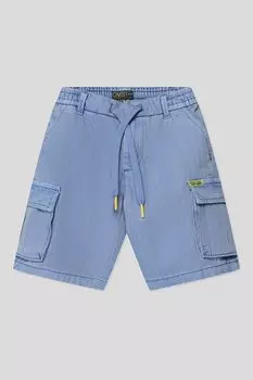 Шорты хлопковые с карманами на кнопках OVS