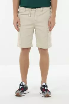 Шорты хлопковые с карманами на кулиске PEPE JEANS