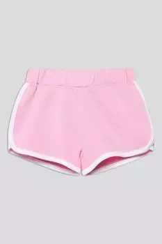 Шорты хлопковые с контрастными деталями Fagottino