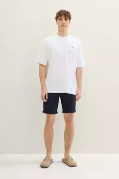 Шорты хлопковые с отворотами TOM TAILOR