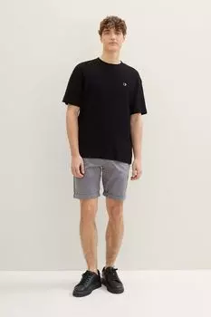 Шорты хлопковые с отворотами TOM TAILOR