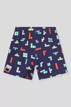 Шорты хлопковые с принтом Choupette