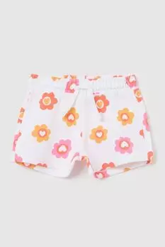 Шорты хлопковые с принтом Fagottino