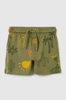 Шорты хлопковые с принтом Fagottino