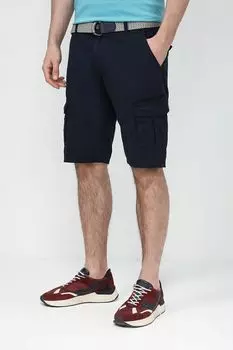 Шорты хлопковые с ремнем LERROS