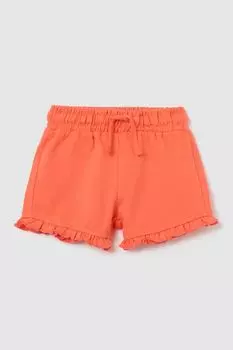 Шорты хлопковые с рюшами Fagottino