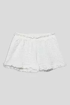 Шорты хлопковые с рюшами Fagottino