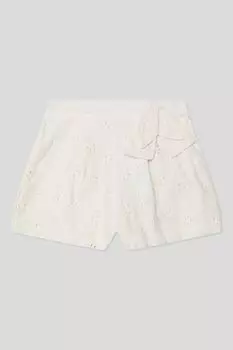 Шорты хлопковые с шитьем Fagottino