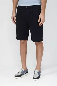 Шорты хлопковые с защипами D.Molina