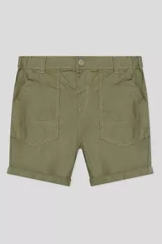 Шорты хлопоковые с подворотами Fagottino