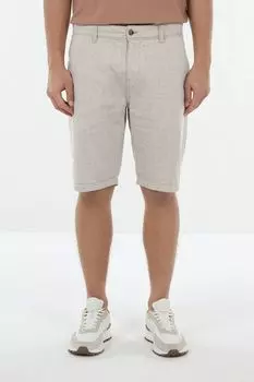 Шорты из хлопка и льна LERROS