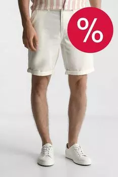 Шорты из льна и хлопка Blend