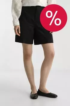 Шорты из льна и хлопка Calvin Klein Jeans