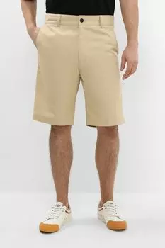 Шорты из мягкого габардина HUGO