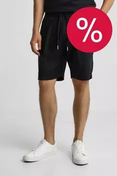 Шорты из смесового льна на кулиске Antony Morato