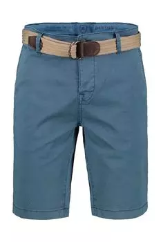 Шорты чинос хлопковые с ремнем LERROS