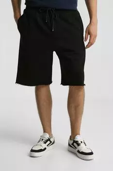 Шорты хлопковые с необработанным краем MARCO DI RADI