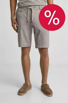 Шорты на кулиске прямого кроя Bugatti