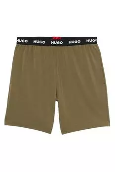 Шорты пижамные хлопковые HUGO