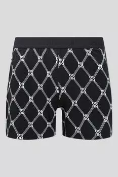 Шорты пижамные с принтом HUGO