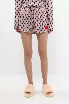 Шорты пижамные с принтом HUGO