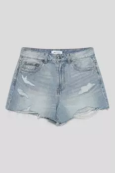 Шорты с эффектом потертости Baby Angel