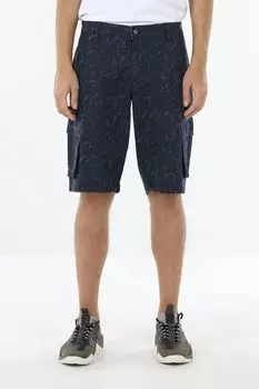 Шорты с карманами с принтом LERROS