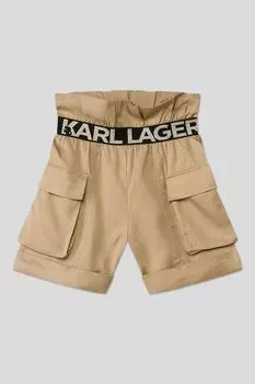 Шорты с накладными карманами Karl Lagerfeld