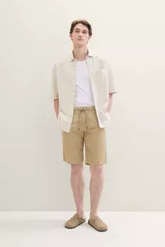 Шорты с поясом на кулиске TOM TAILOR