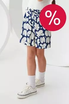 Шорты с принтом на кулиске Smena