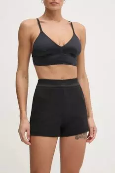 Шорты трикотажные на эластичном поясе со стразами Marciano by Guess