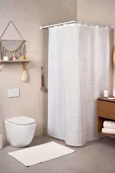 Штора для ванной с принтом Moroshka