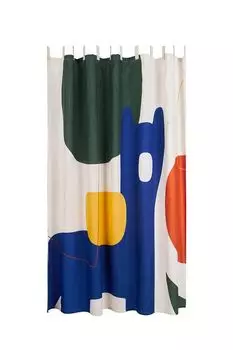 Штора для ванной тканевая с принтом Kira Moroshka