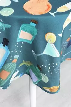 Скатерть хлопковая Cin Cin Round COINCASA