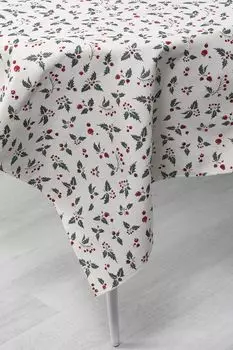 Скатерть хлопковая с принтом COINCASA