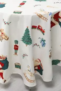 Скатерть хлопковая с принтом Fairytale Round COINCASA