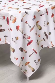Скатерть хлопковая с принтом Funghetti COINCASA