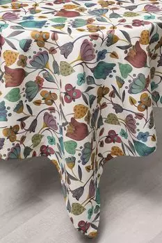 Скатерть хлопковая с принтом Metaflowers COINCASA