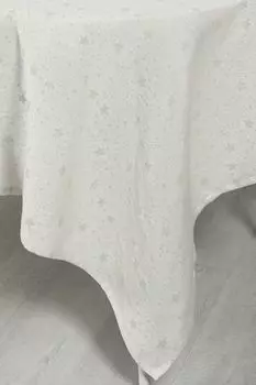 Скатерть хлопковая с вышивкой Stars Jq COINCASA