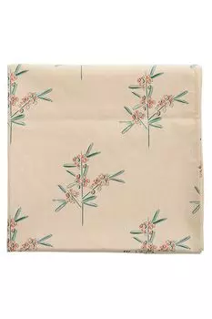 Скатерть на стол с принтом Обед рябинника 170х170 см Tkano