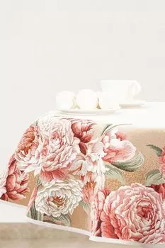 Скатерть с принтом Английский сад Le Gobelin