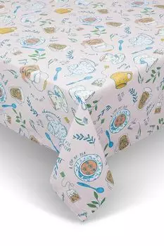 Скатерть с принтом Tazze Del The COINCASA