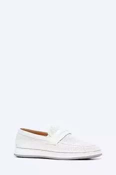 Слипоны кожаные с перфорацией VITACCI